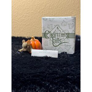 Fitz & Floyd Charming Tails Pumpkin Surprise Figurine Collectible 85/106